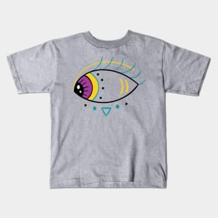 Eye For Evil Protection 333 Kids T-Shirt